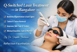 Q-switched laser treatment