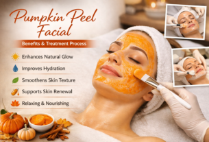 Pumpkin peel facial