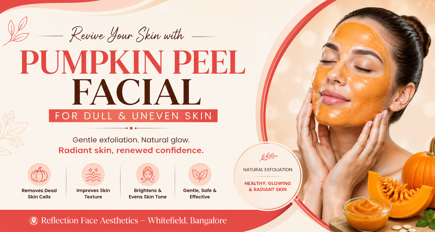 Pumpkin Peel Facial in Bangalore